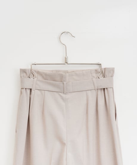 【MACKINTOSH PHILOSOPHY】ドライタッチハイウエストワイドパンツ＿250502007916