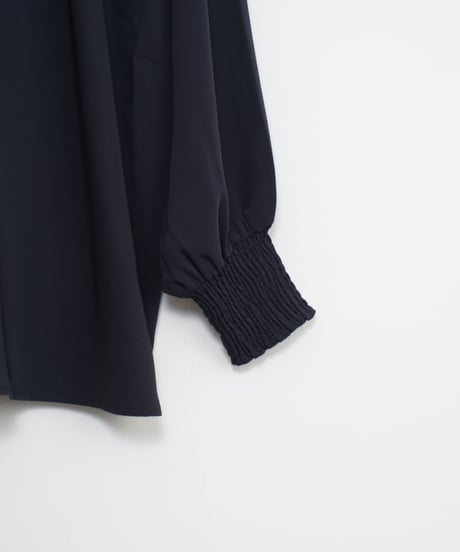 【MARILYN MOON】2way macrame embroidery satin blouse_240807000495
