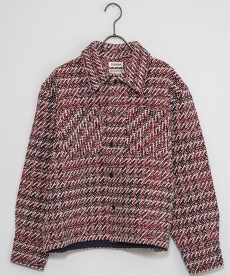 【COOHEM〈women's〉】VELVET CHECK TWEED J/K_240727009865