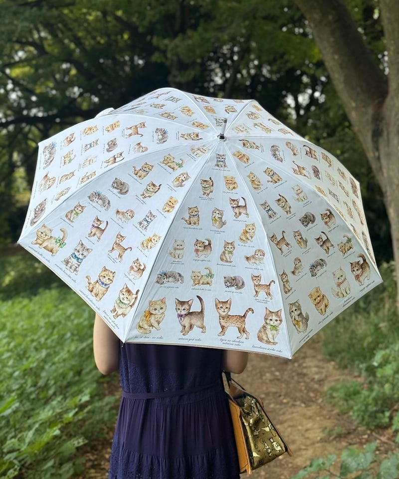yukiemon】こねこ図鑑パラソル | EGAMI OFFICIAL WEB STORE