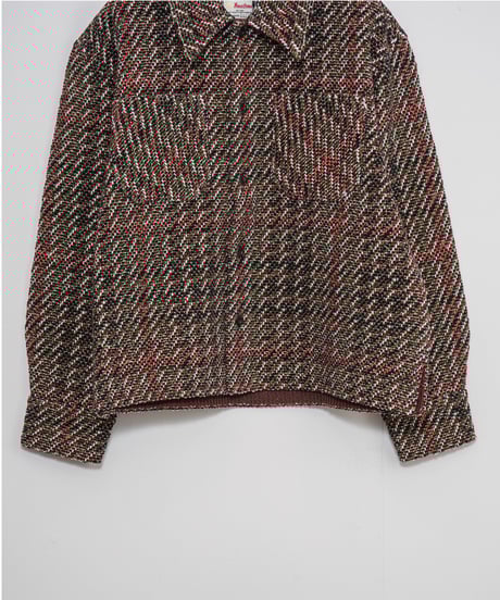 【COOHEM〈women's〉】VELVET CHECK TWEED J/K_240727009865