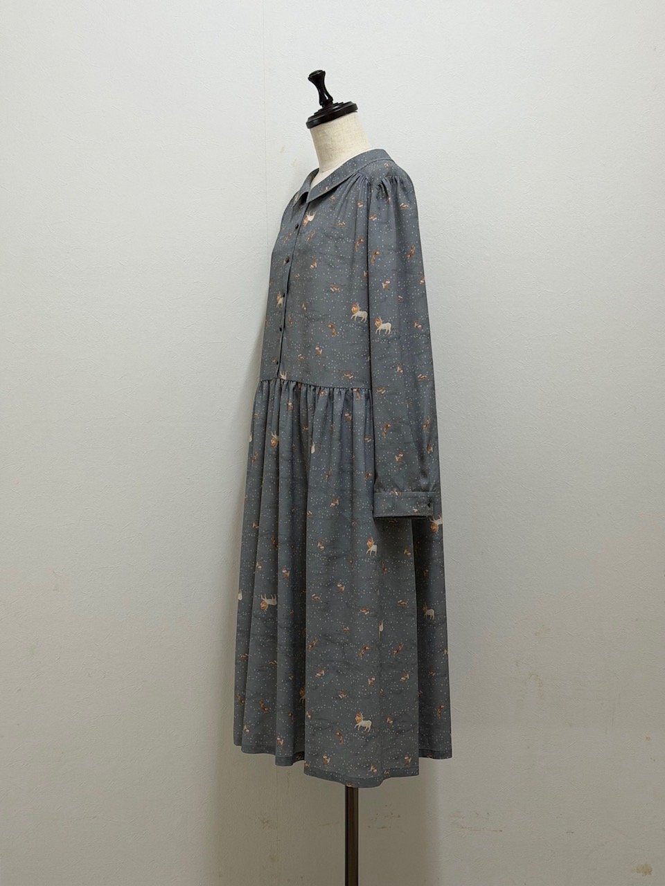 yukiemon】テキスタイルシックワンピース（デシン）（M・3L） | EGAMI