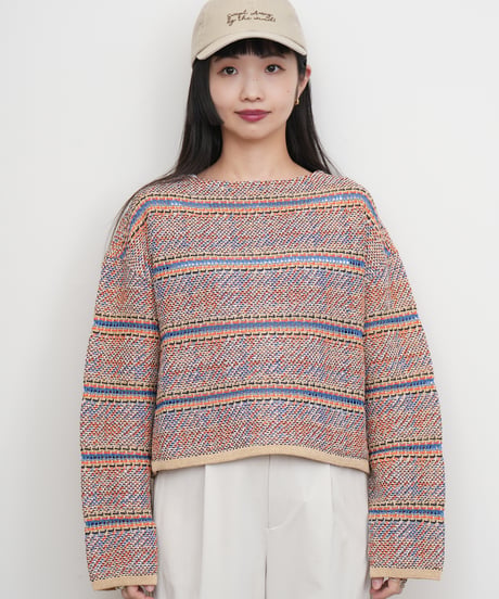 【COOHEM〈women's〉】MADRAS EYELET TWEED P/O_250228003388