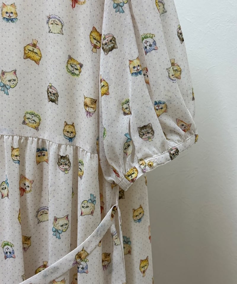 yukiemon ユキエモン☆タグ付き新品！テキスタイル変形ワンピース