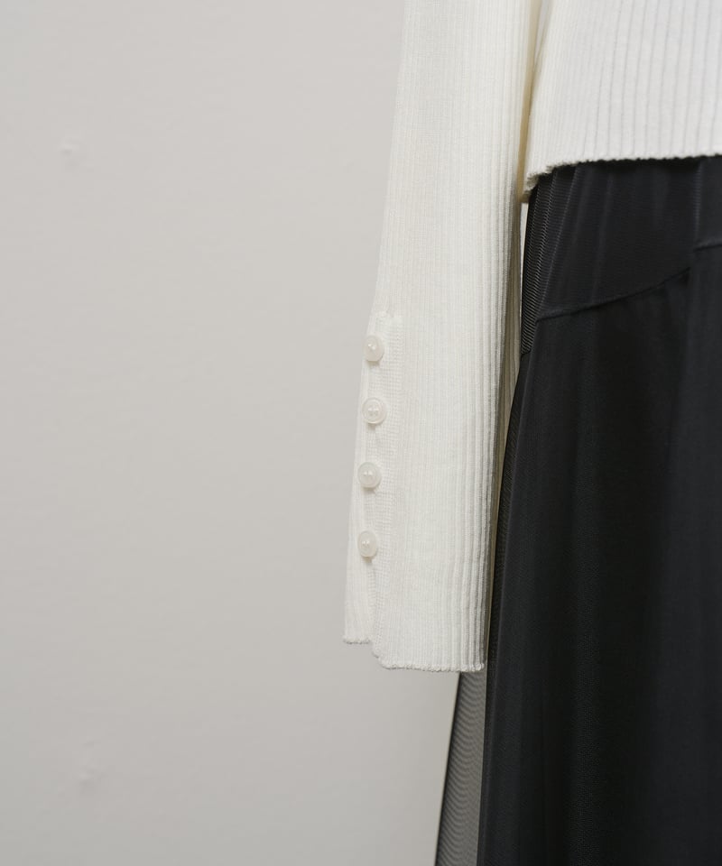 FRAY I.D】オープンカラーポロセットワンピース_250214002341 | EGAM