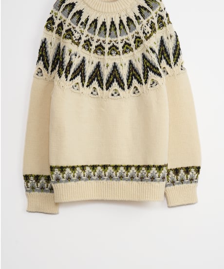 【COOHEM〈men's〉】NORDIC KNIT P/O