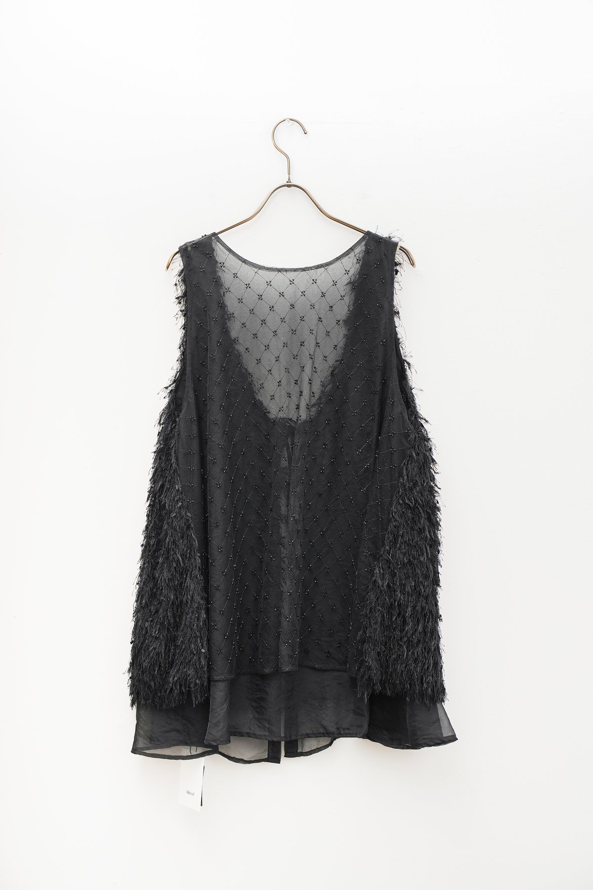 cen.ジャガードチュニック　新品未使用　ブラック cen. ジャガードチュニック✨ブラック 完売品