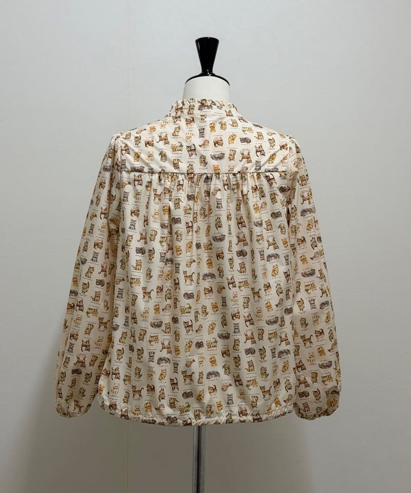 yukiemon】こねこ図鑑レインブルゾン（M・3L） | EGAMI OFFICIAL W