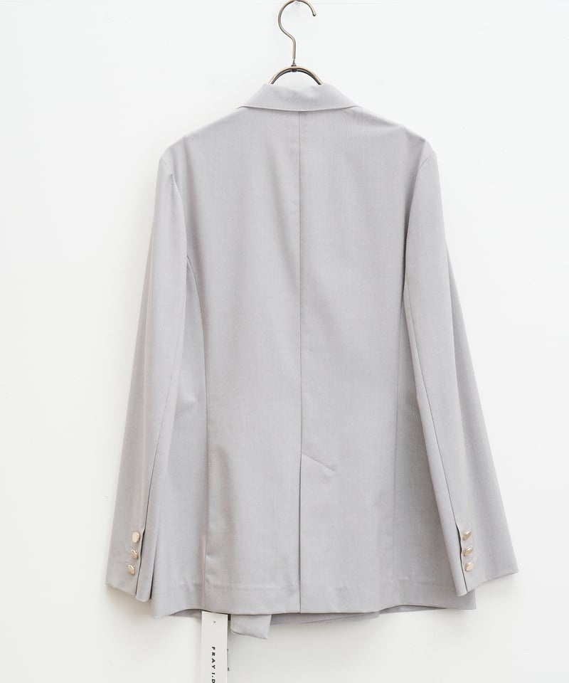 FRAY I.D ダブルテーラードジャケット／ウォッシャブル・防シワ FRAY I.D｜ダブルテーラードジャケット/ウォッシャブル・防シワ