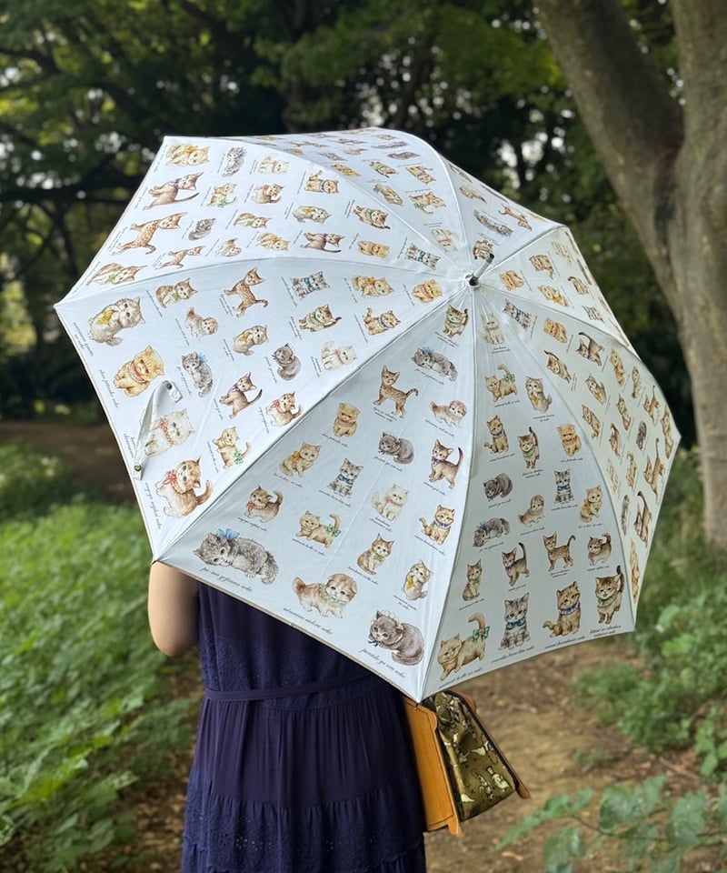 yukiemon】こねこ図鑑パラソル | EGAMI OFFICIAL WEB STORE