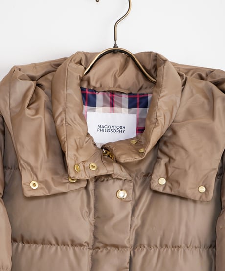 【MACKINTOSH PHILOSOPHY】フーデッドロングダウンコート_231023009788