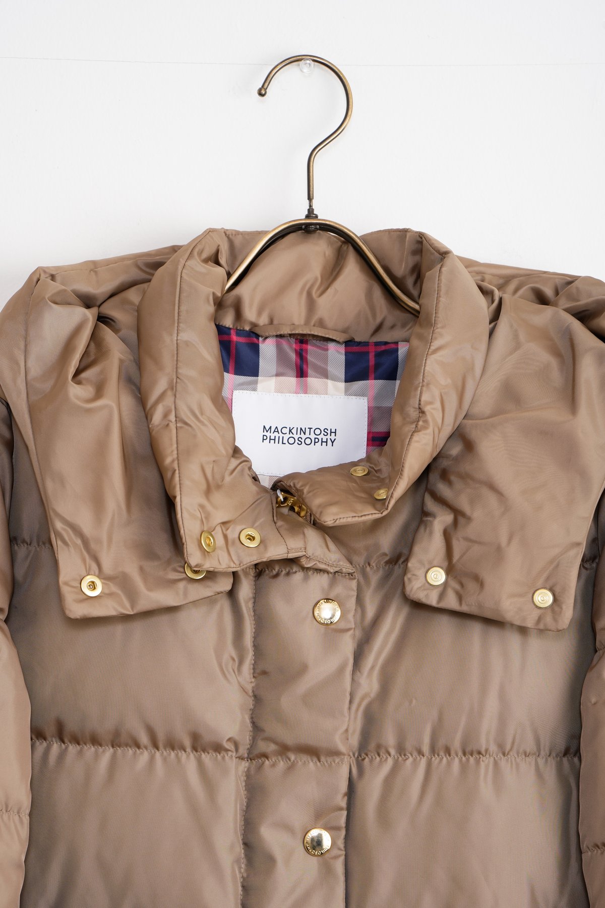 MACKINTOSH PHILOSOPHY】フーデッドロングダウンコート_231023009 MACKINTOSH PHILOSOPHY】フーデッドロングダウンコート_231023009