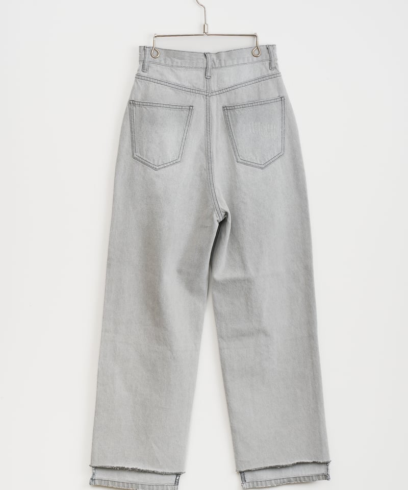 YENN⭐︎新品・未使用、デニム⭐︎ハイライズタックワイドパンツ 楽天市場】【10％OFFクーポン対象】【穿き比べあり】YENN