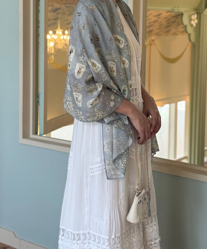 yukiemonハンドメイド　新作セミオーダー　⑨ yukiemon】テキスタイル大判ストール | EGAMI OFFICIAL WEB STORE