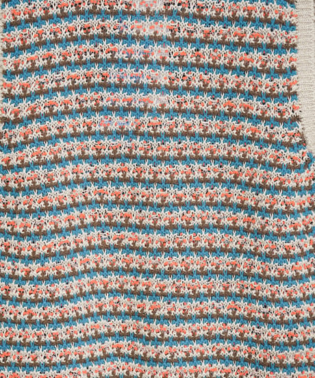 【COOHEM〈men's〉】SUKASHI BORDER KNIT V/T_250326005063