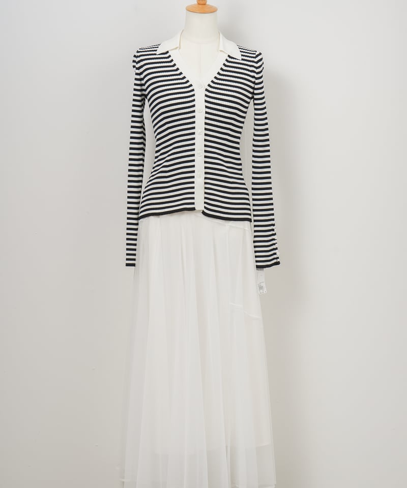 FRAY I.D】オープンカラーポロセットワンピース_250214002341 | EGAM