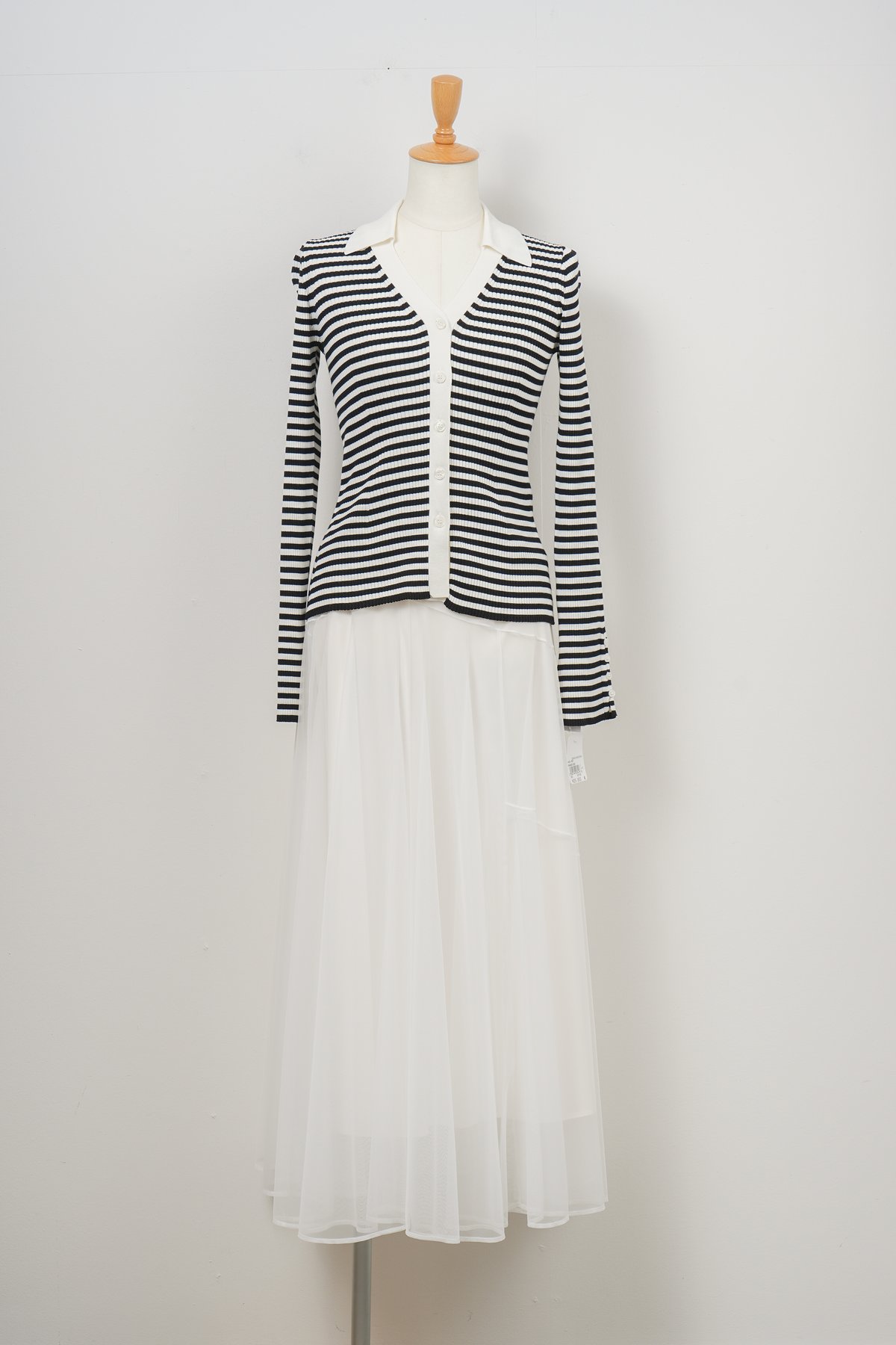 FRAY I.D】オープンカラーポロセットワンピース_250214002341 | EGAM