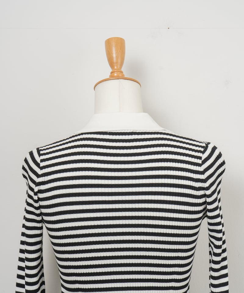 FRAY I.D】オープンカラーポロセットワンピース_250214002341