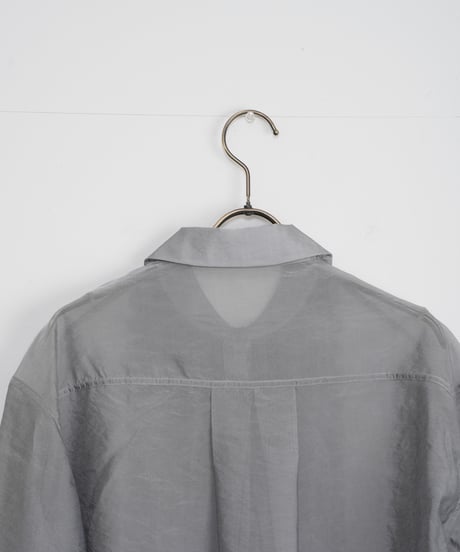 【MARILYN MOON】Modern sheer 2way sleeve blouse_240115005089