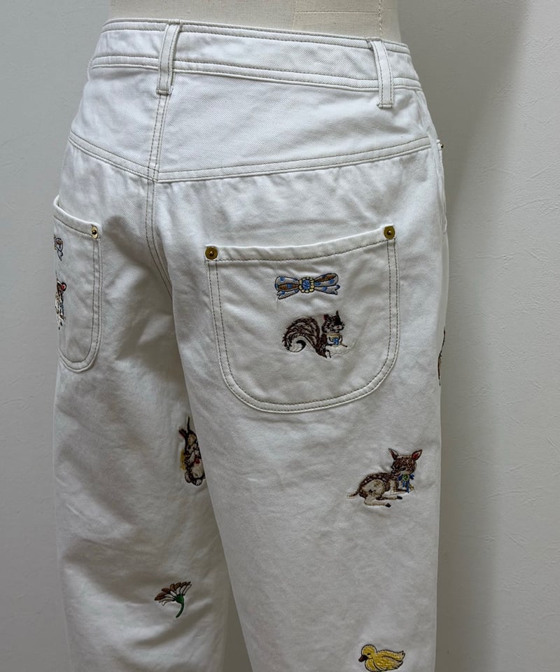 yukiemon】fortune刺繍デニムパンツ（M・2L・3L） | EGAMI OFFI