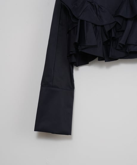 【MARILYN MOON】2way spiral raffle blouse_240807000488
