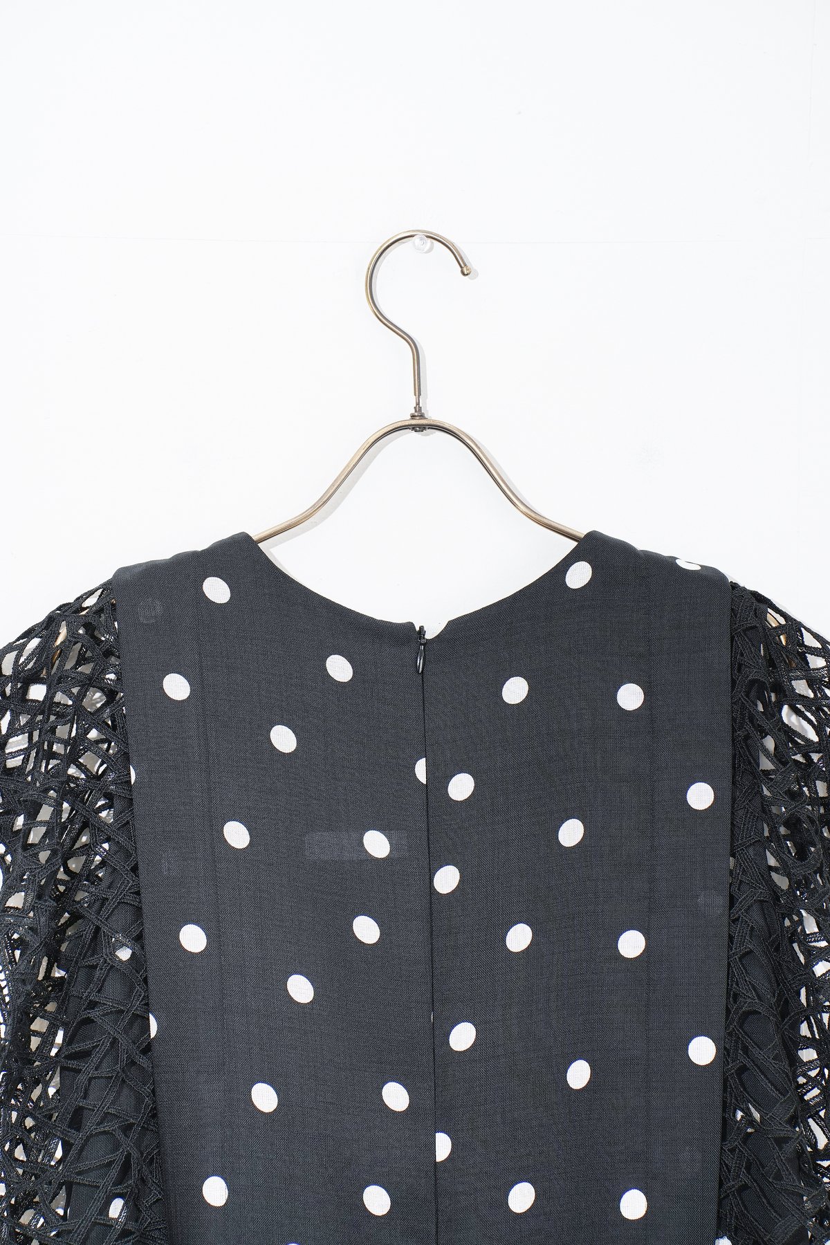 Lallia Mu クロシェレース　ワンピース クロッシェレースドットドレス – Lallia Mù