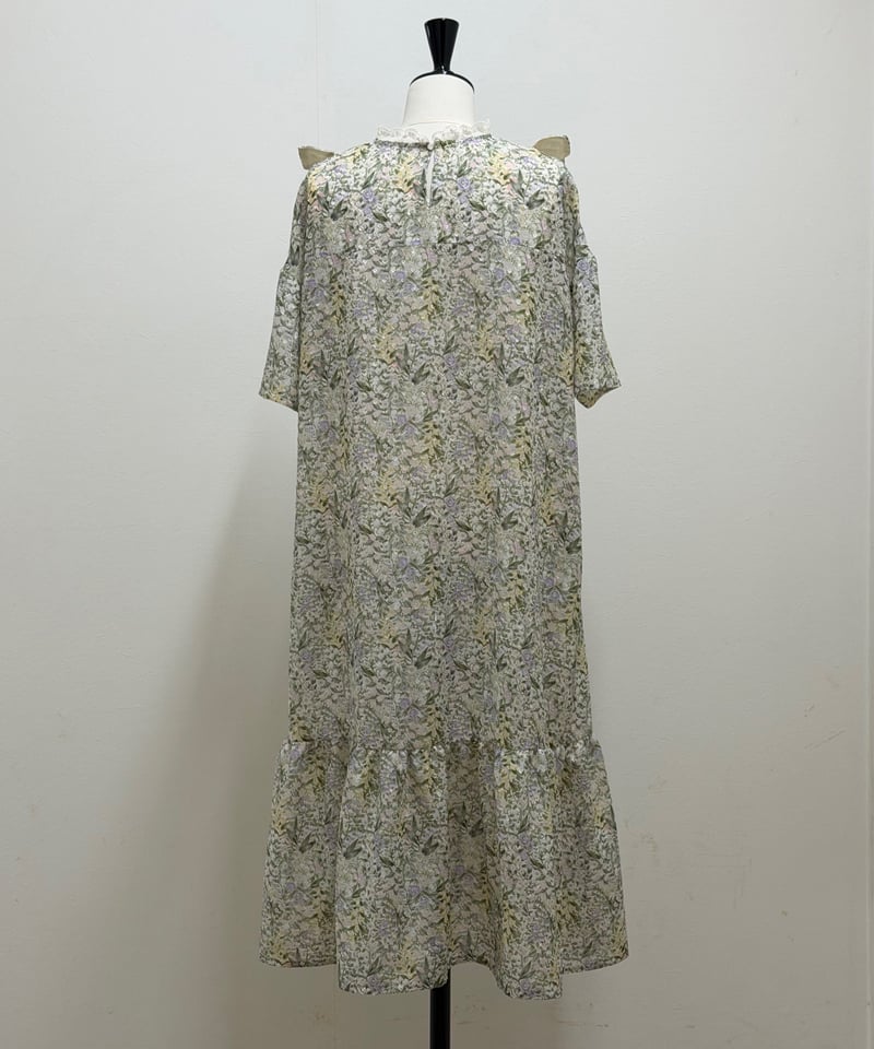 2/24締め切り※【yukiemon】秘密の猫庭ワンピース（M・3L） | EGAMI OF