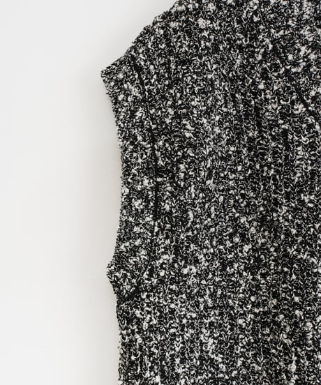 【YENN】BI COLOR KNIT VEST_250730003042