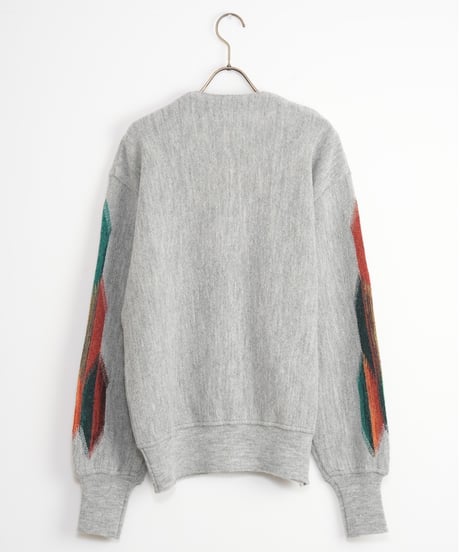 【COOHEM〈men's〉】WOOL ALPACA INTERSIA KNIT C/D_240903002220