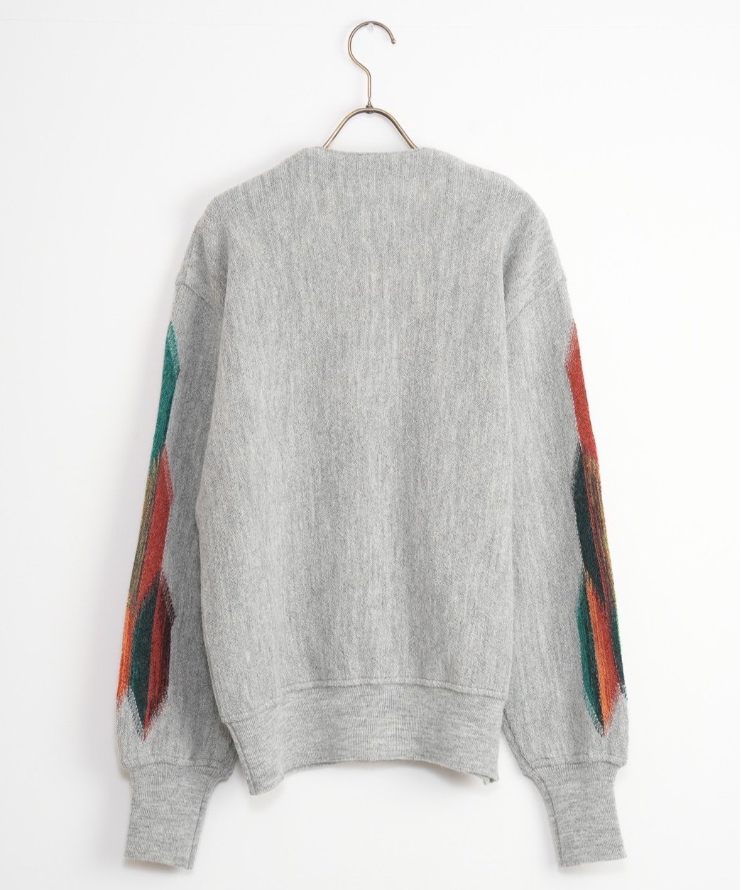 COOHEM〈men's〉】WOOL ALPACA INTERSIA KNIT C/D_24