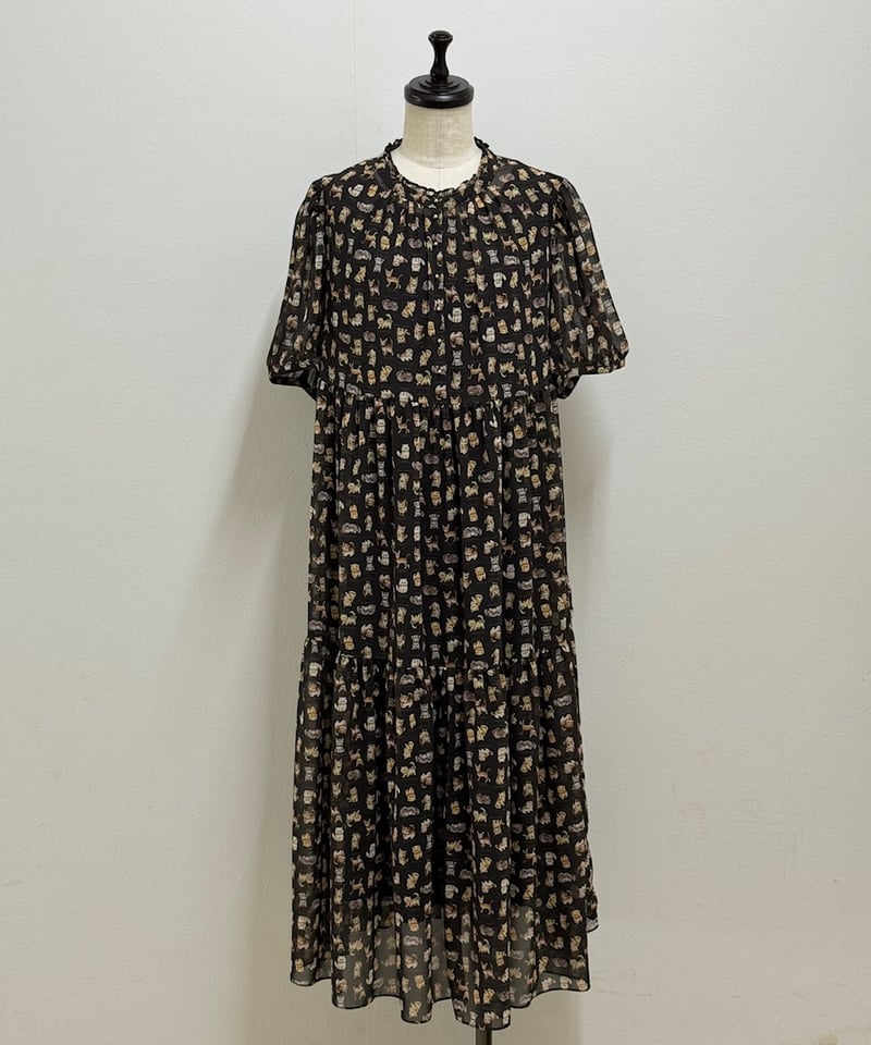 yukiemon】テキスタイルワンピース_240514005003 | EGAMI OFFI 