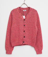 【COOHEM〈women's〉】FLECKED COTTON KNIT CARDIGAN_250802003313