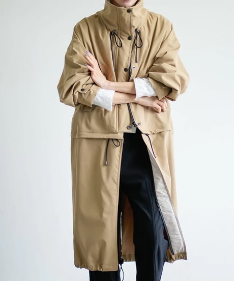 【Lallia Mû】フードセットセパレートコート_240926003832