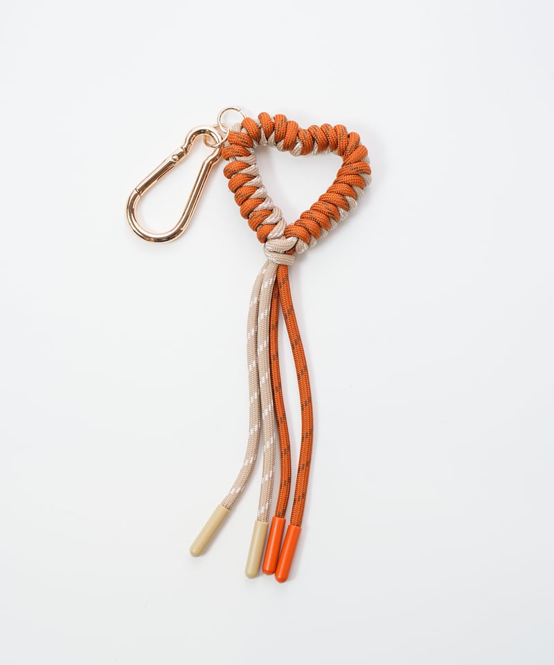 VIOLAd'ORO】BIANCA パラコードハート バッグチャーム_25122200259