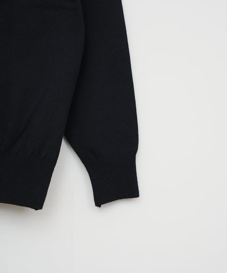 【Yonetomi〈unisex〉】WAVE COTTON KNIT PULLOVER_250802003325
