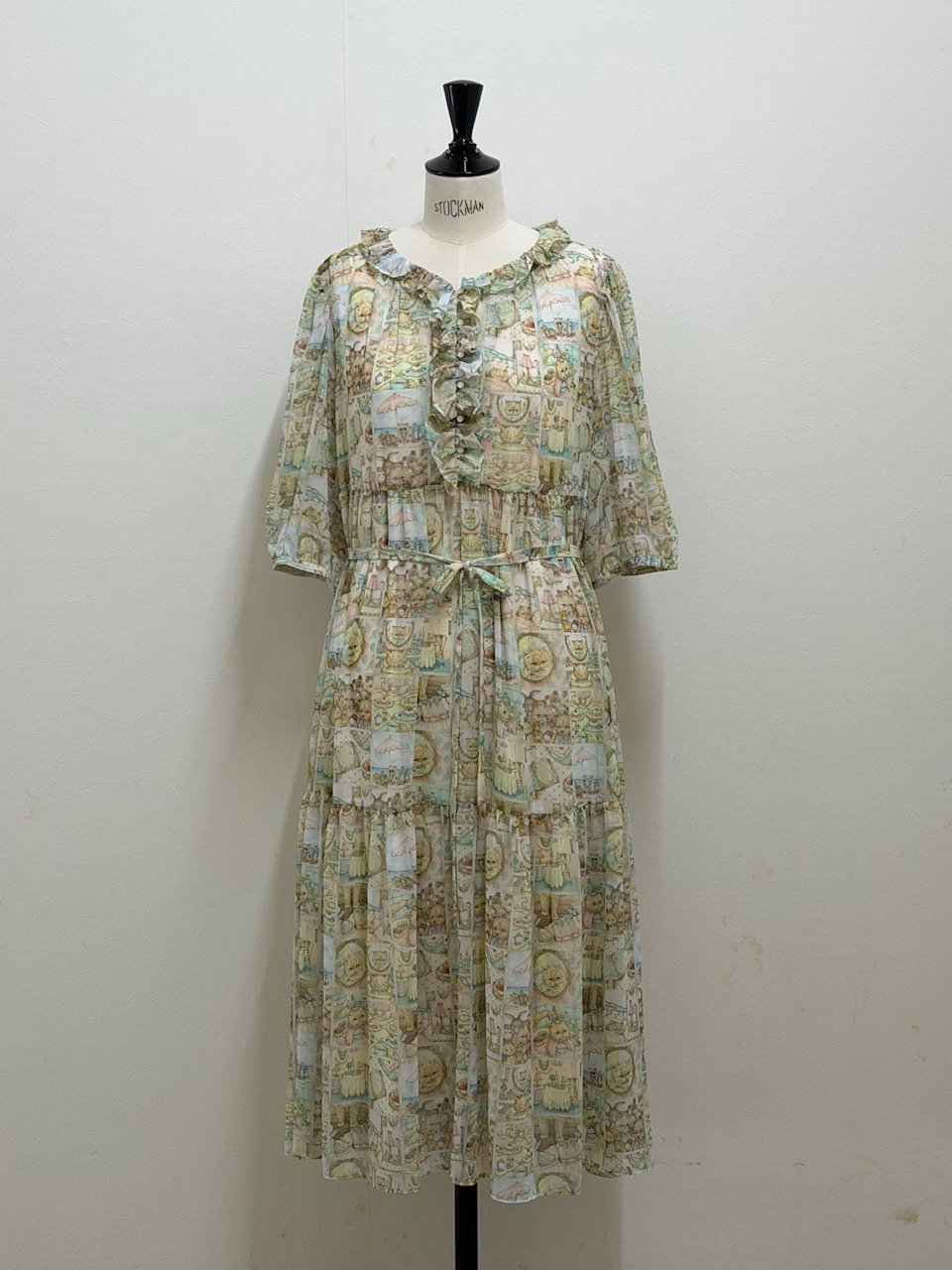 yukiemon カレンダー柄　ワンピース　ペチ無し yukiemon カレンダー柄 ワンピース ペチ無し yukiemon カレンダー柄