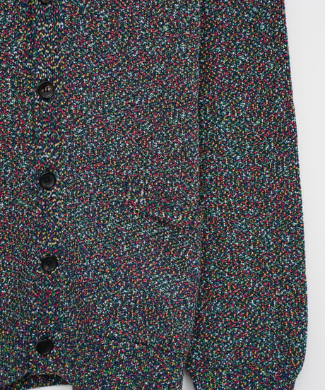 【COOHEM〈men's〉】FLECKED COTTON KNIT CARDIGAN_250802003316