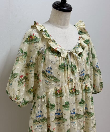 【yukiemon】スワンチャペルシューワンピース（M）