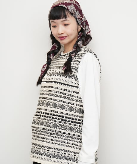 【COOHEM〈women's〉】SUMMER NORWEGIAN KNIT P/O_250326005058
