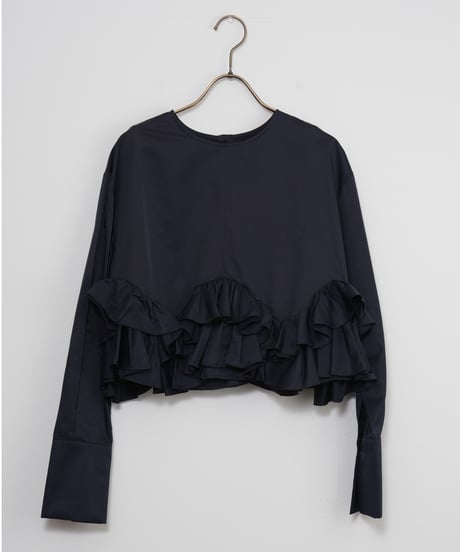 【MARILYN MOON】2way spiral raffle blouse_240807000488