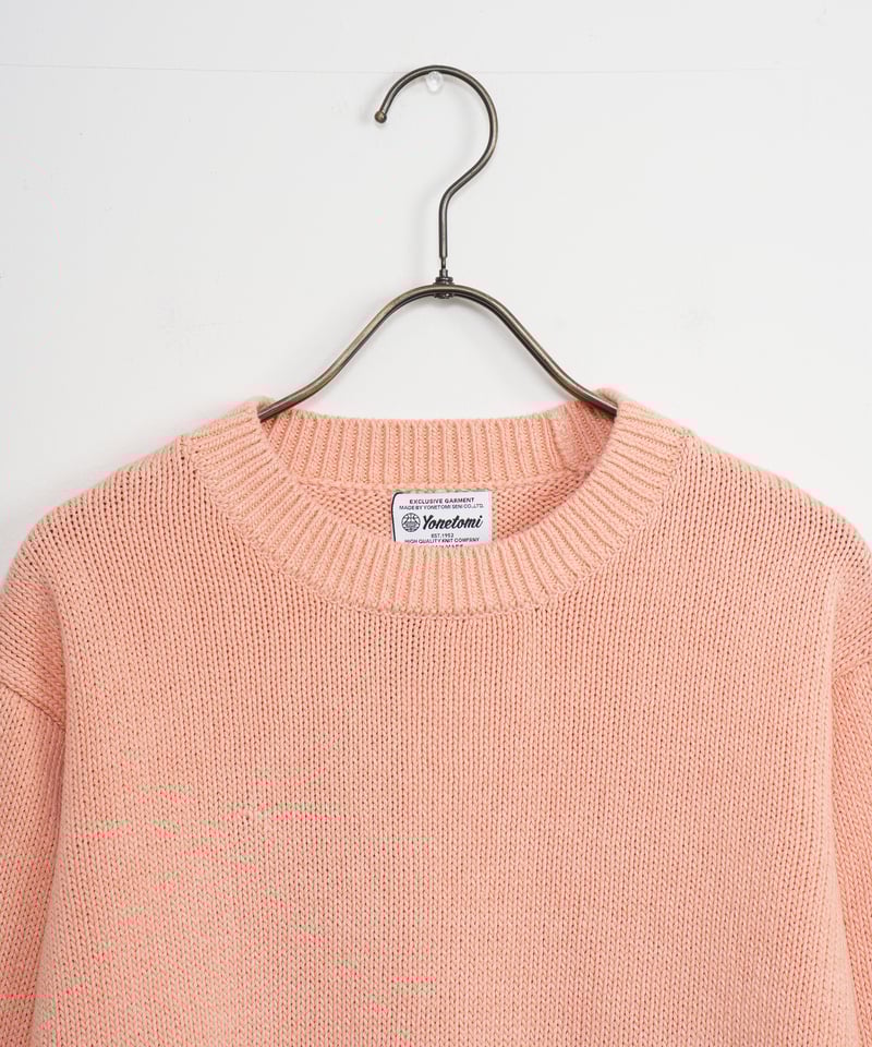 Yonetomi】WASHI COTTON KNIT P/O_241226000202 | Yonetomi】WASHI COTTON KNIT P/O_241226000202 |