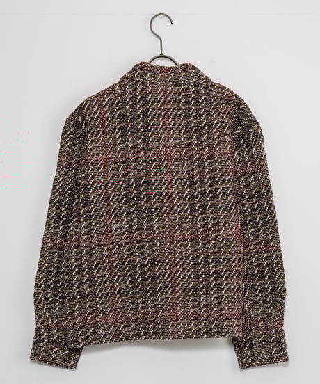 【COOHEM〈women's〉】VELVET CHECK TWEED J/K_240727009865