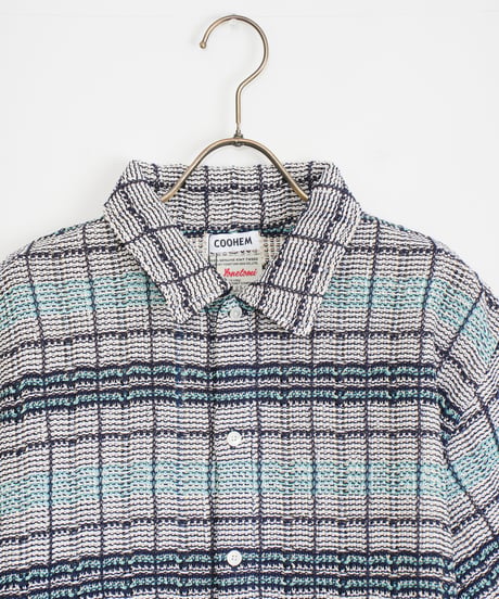 【COOHEM〈men's〉】SUKASHI CHECK TWEED S/T_250326005065
