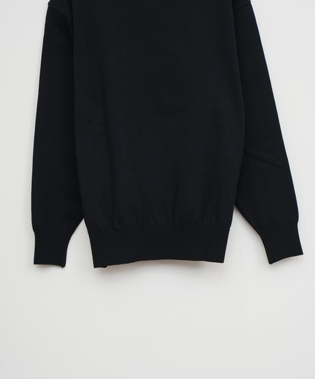 【Yonetomi〈unisex〉】WAVE COTTON KNIT PULLOVER_250802003325