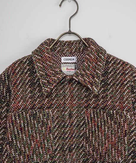 【COOHEM〈women's〉】VELVET CHECK TWEED J/K_240727009865
