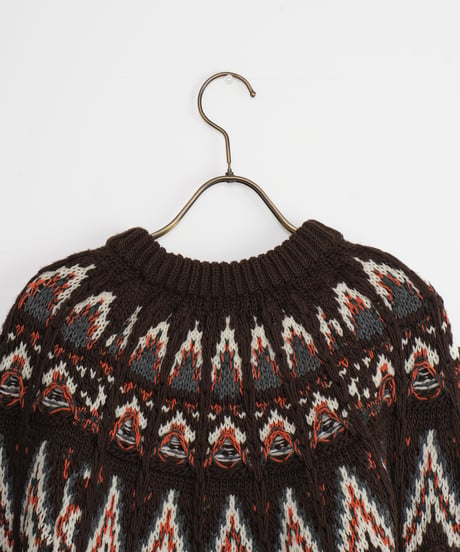 【COOHEM〈women's〉】NORDIC KNIT P/O_241003004352