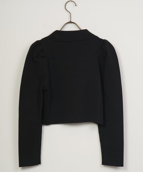 【COCO DEAL】パフスリーブニットジャケット_250124001209