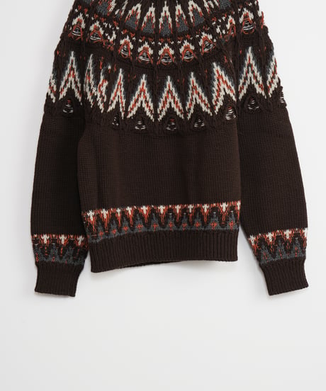【COOHEM〈women's〉】NORDIC KNIT P/O_241003004352