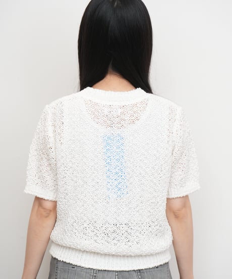 【COOHEM〈women's〉】CUPRO TAPE KNIT P/O_250228003390