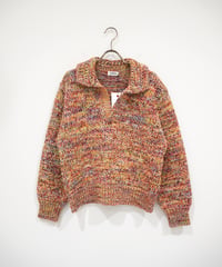 【COOHEM〈women's〉】COLORMIX BIG TENJIKU PULLOVER